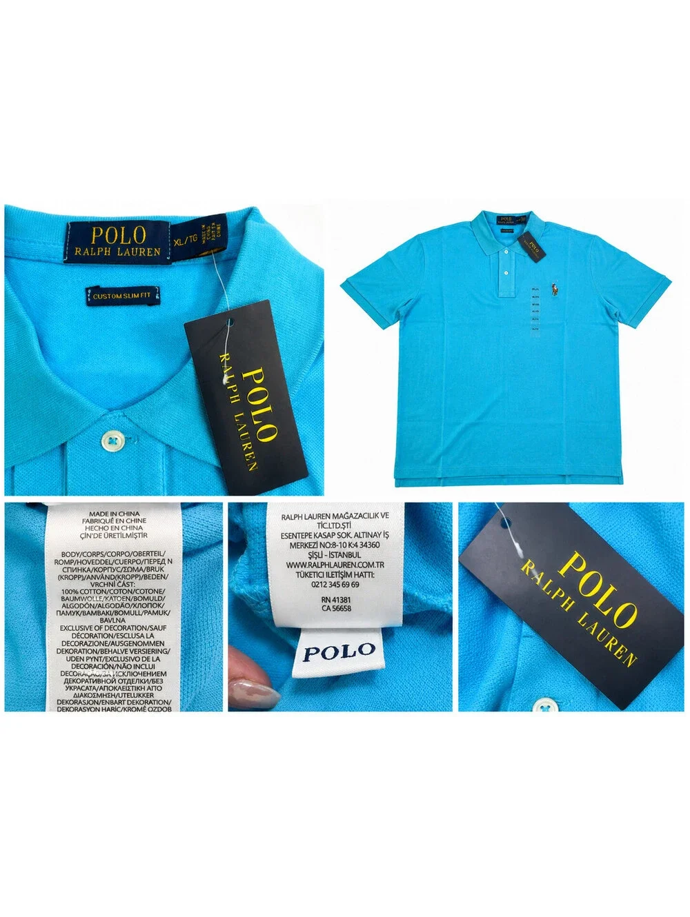 Ralph Lauren iris blue